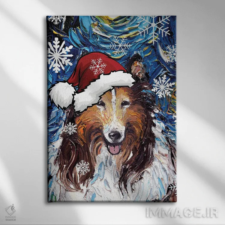 تابلو سنتای کولی اثر آجا تریر - نمای روبهرو روی دیوار