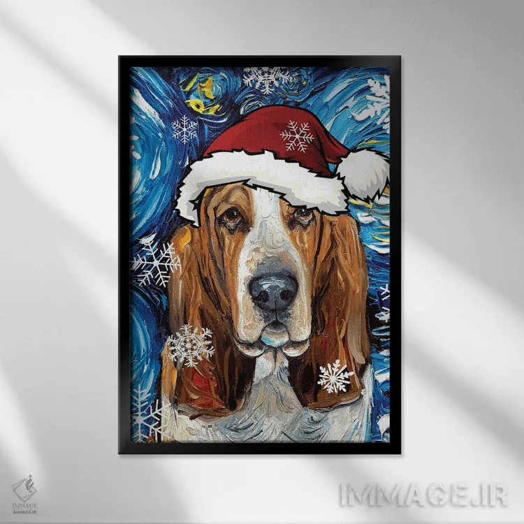 تابلو سنتای باستهاوند اثر آجا تریر - نمای قابدار مشکی