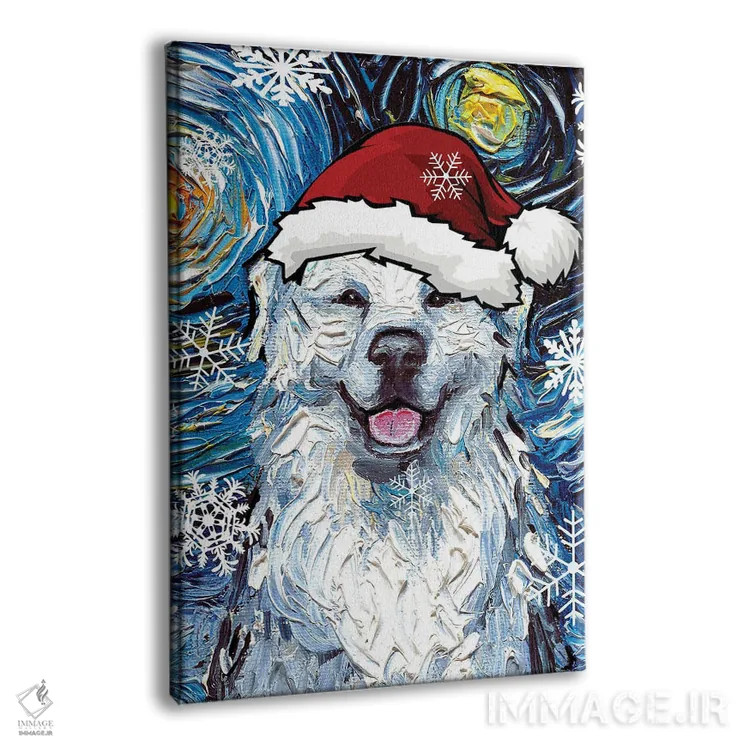 تابلو سنتای گریت پیرنه (سگ کوهستان پیرنه) اثر آجا تریر - نمای پرسپکتیو محصول