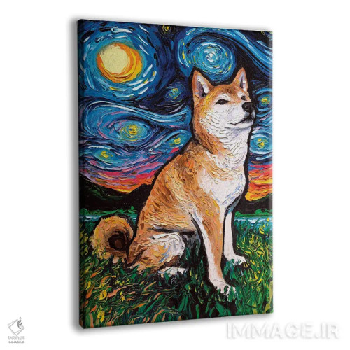 تابلو شب دوم شیبا اینو اثر آجا تریر - نمای پرسپکتیو محصول