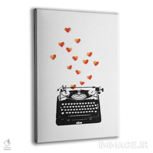 تابلو نامه عاشقانه اثر امی و کورت برلین - نمای پرسپکتیو محصول