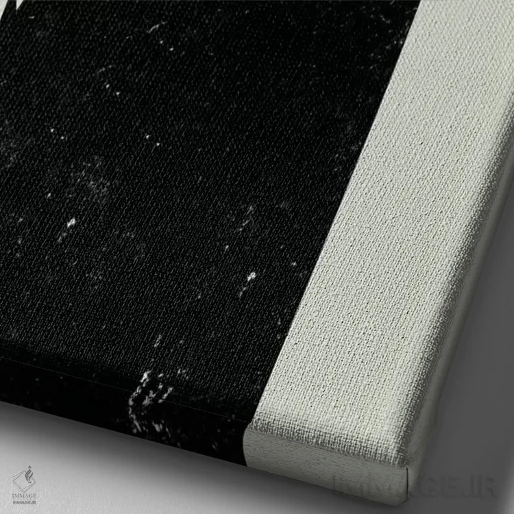 تابلو گربه ببوسم اثر امی و کورت برلین - نمای نزدیک بافت بوم