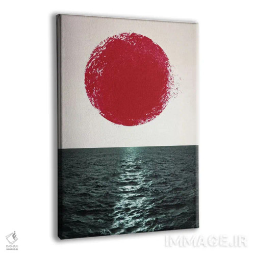 تابلو غروب اثر امی و کورت برلین - نمای پرسپکتیو محصول