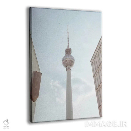 تابلو برج تلویزیون برلین اثر امی و کورت برلین - نمای پرسپکتیو محصول