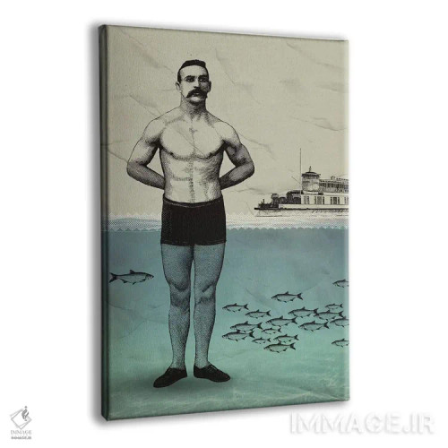 تابلو پسر ساحلی اثر امی و کورت برلین - نمای پرسپکتیو محصول