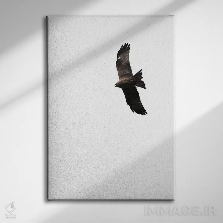 تابلو کرکس اثر امی و کورت برلین - نمای روبهرو روی دیوار