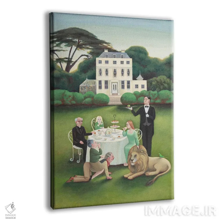 تابلو چای عصرانه اثر آنتوانت کلی - نمای پرسپکتیو محصول