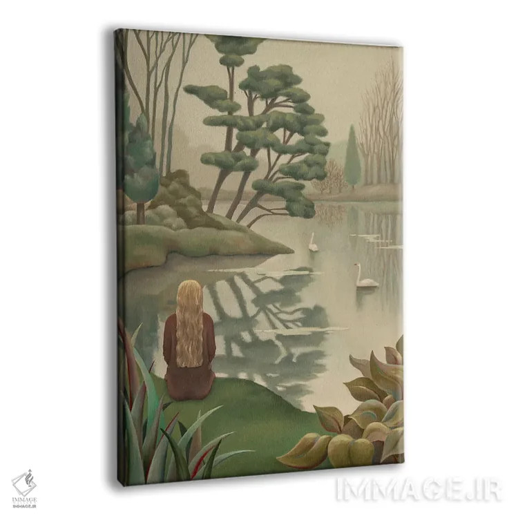 تابلو شناور اثر آنتوانت کلی - نمای پرسپکتیو محصول