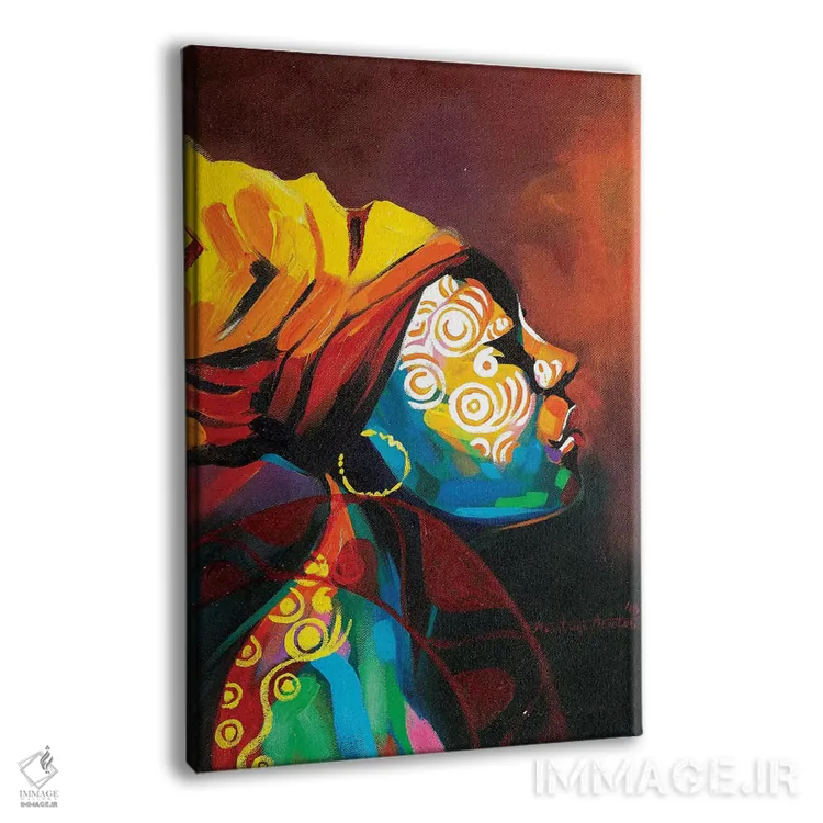 تابلو اندیشه در نیمرخ اثر آکینتایو آکینتوبی - نمای پرسپکتیو محصول