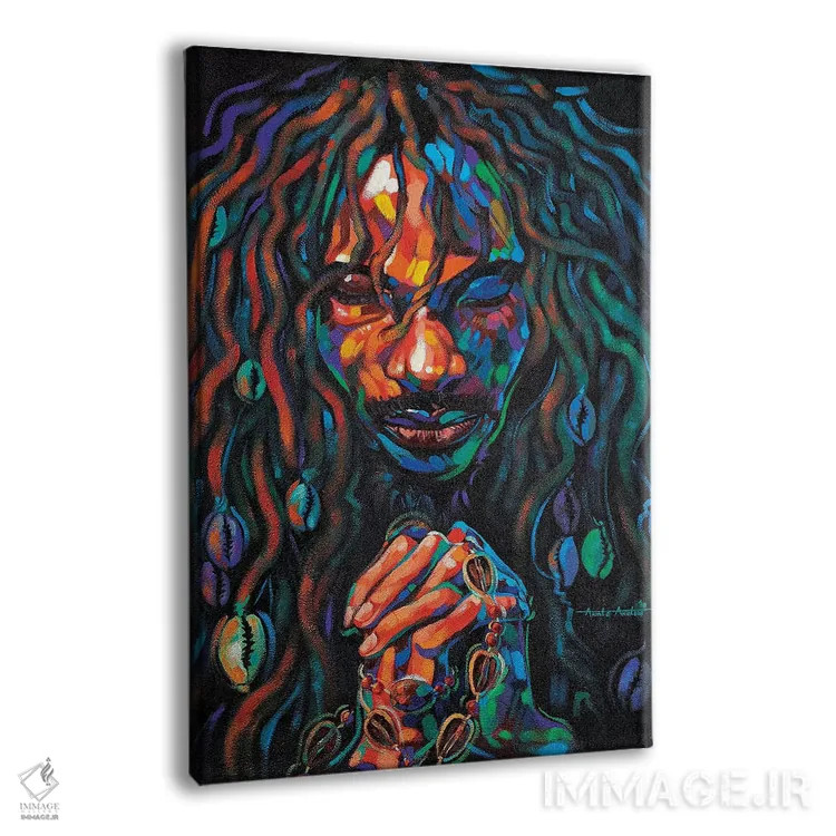 تابلو ایمان در دستان تو اثر آکینتایو آکینتوبی - نمای پرسپکتیو محصول