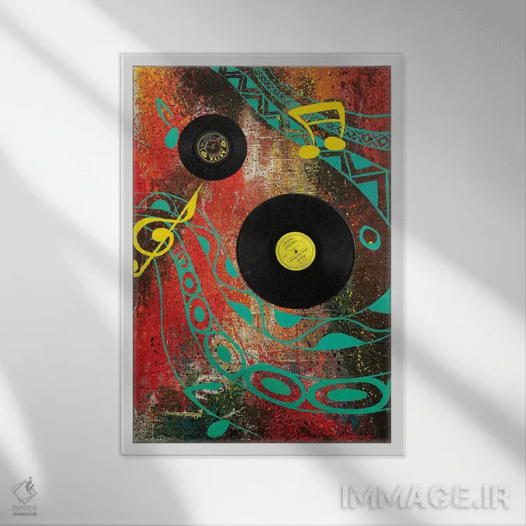 تابلو وینتیج (سبک قدیمی) اثر آکینتایو آکینتوبی - نمای قابدار سفید