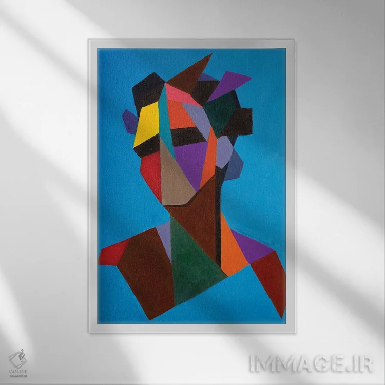 تابلو مراحل (دورهها) اثر آکینتایو آکینتوبی - نمای قابدار سفید