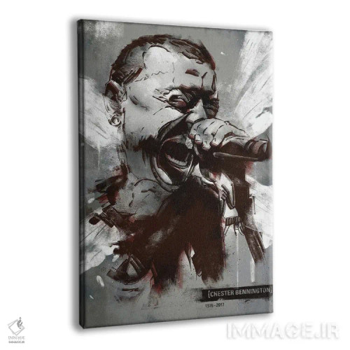 تابلو چستر بنینگتون I اثر نیکیتا آباکوموف - نمای پرسپکتیو محصول