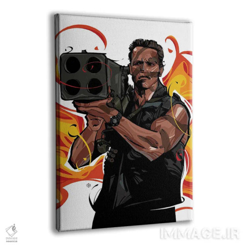 تابلو کماندو II (فیلم) اثر نیکیتا آباکوموف - نمای پرسپکتیو محصول