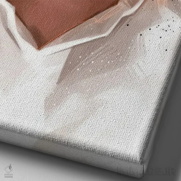 تابلو پرتقال کوکی I (فیلم) اثر نیکیتا آباکوموف - نمای نزدیک بافت بوم