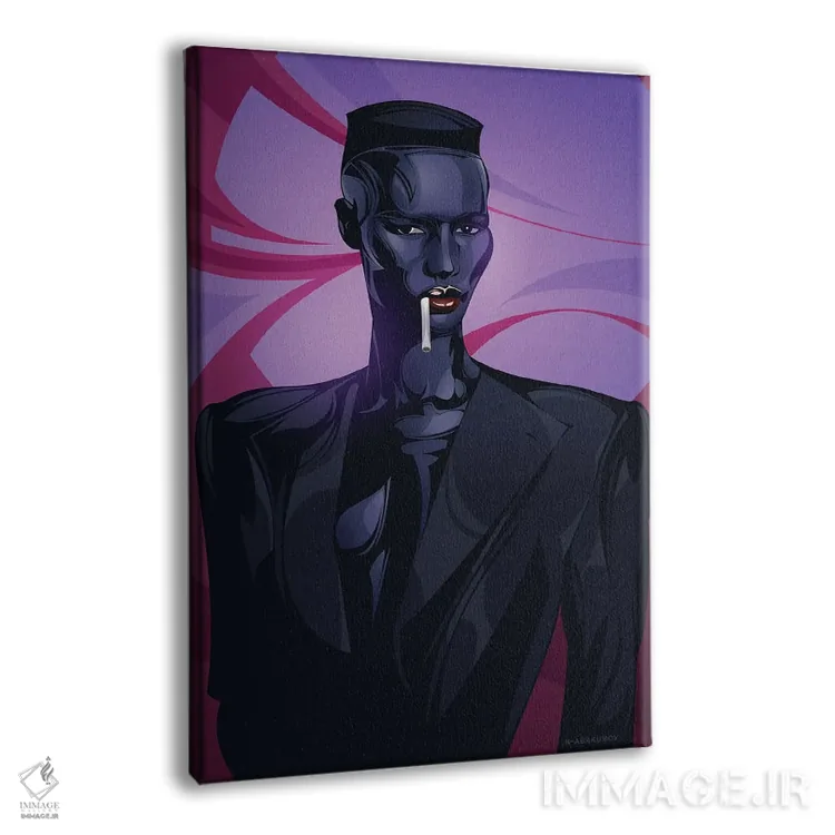 تابلو گریس جونز اثر نیکیتا آباکوموف - نمای پرسپکتیو محصول