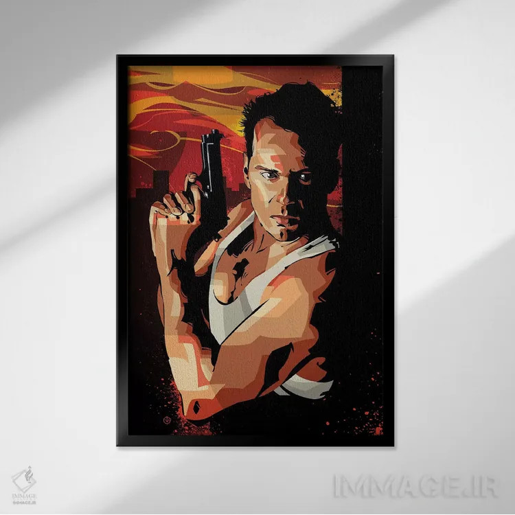 تابلو جانسخت I (فیلم) اثر نیکیتا آباکوموف - نمای قابدار مشکی