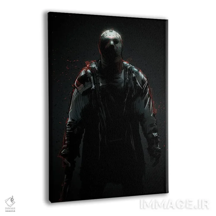 تابلو جیسون وورهیز II (شخصیت فیلم ترسناک) اثر نیکیتا آباکوموف - نمای پرسپکتیو محصول