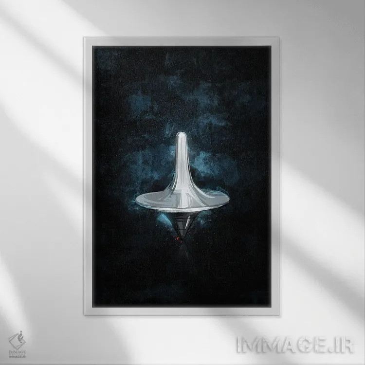 تابلو تلقین I (فیلم) اثر نیکیتا آباکوموف - نمای قابدار سفید