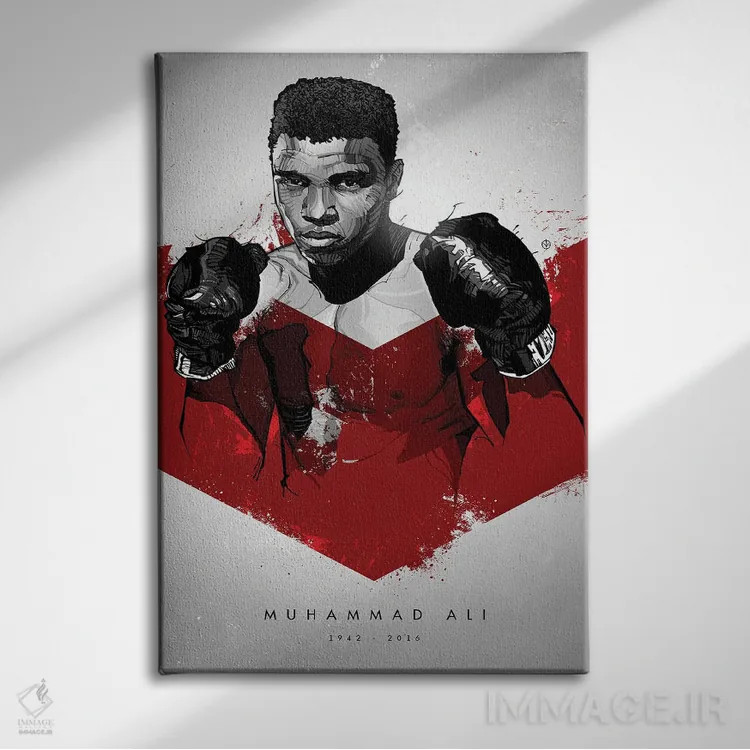 تابلو علی اثر نیکیتا آباکوموف - نمای روبهرو روی دیوار