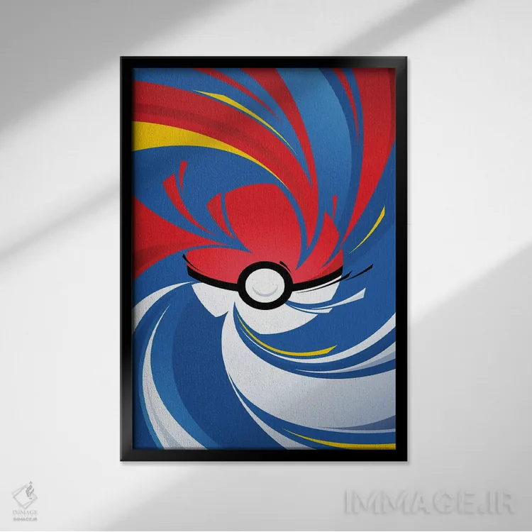 تابلو توپ هیولا اثر نیکیتا آباکوموف - نمای قابدار مشکی