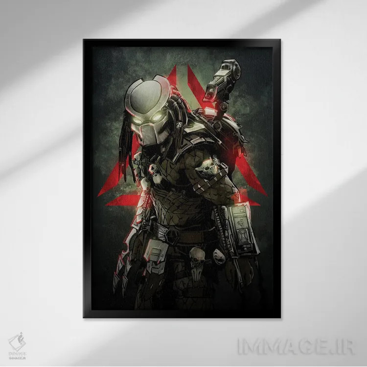 تابلو غارتگر ۱ (فیلم) اثر نیکیتا آباکوموف - نمای قابدار مشکی