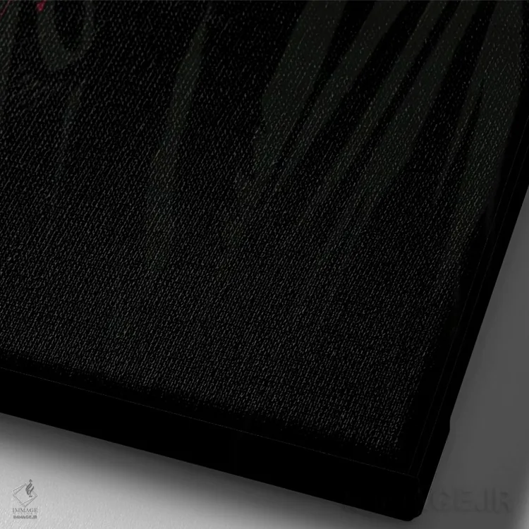 تابلو جیغ (فیلم) اثر نیکیتا آباکوموف - نمای نزدیک بافت بوم