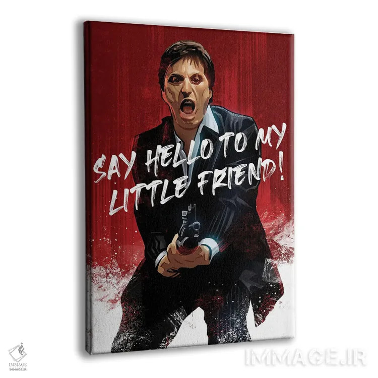 تابلو صورت زخمی (فیلم) اثر نیکیتا آباکوموف - نمای پرسپکتیو محصول