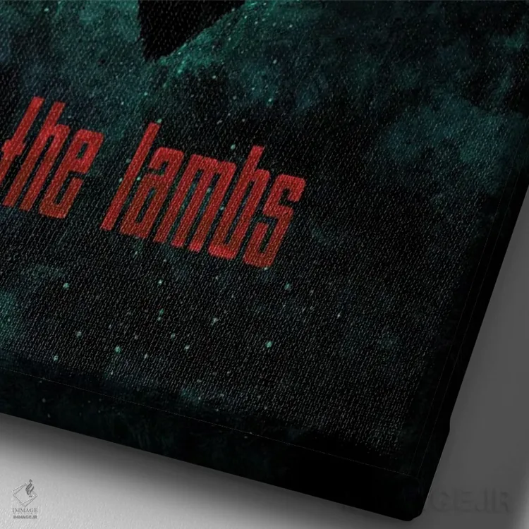 تابلو سکوت برهها (فیلم) اثر نیکیتا آباکوموف - نمای نزدیک بافت بوم