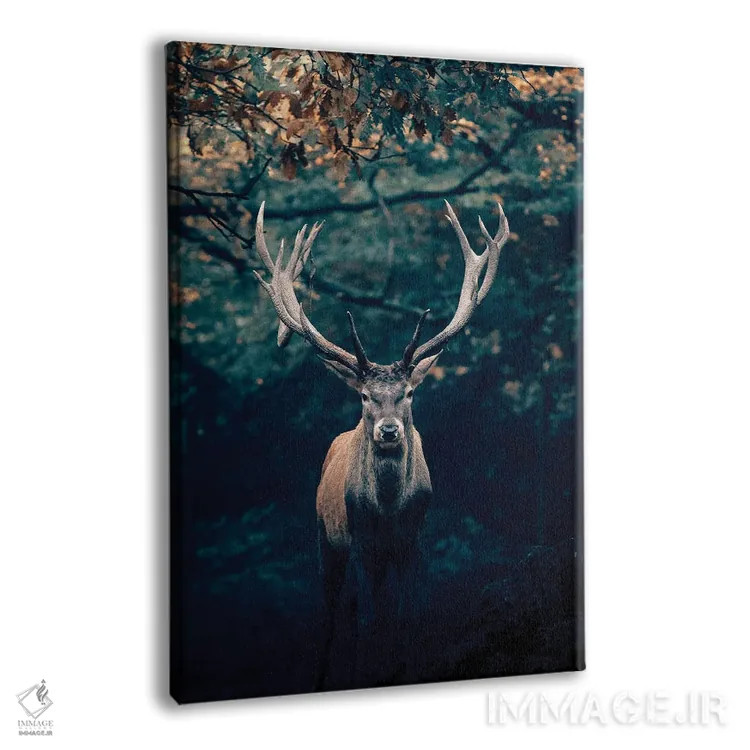 تابلو گوزن اثر نیکیتا آباکوموف - نمای پرسپکتیو محصول