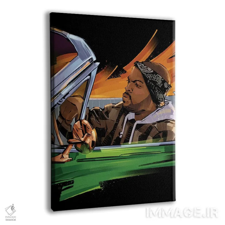 تابلو آیس کیوب ۳ اثر نیکیتا آباکوموف - نمای پرسپکتیو محصول