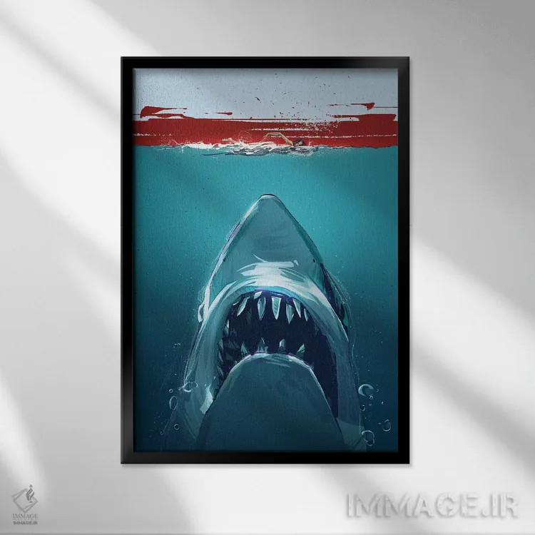 تابلو آروارهها (فیلم) اثر نیکیتا آباکوموف - نمای قابدار مشکی