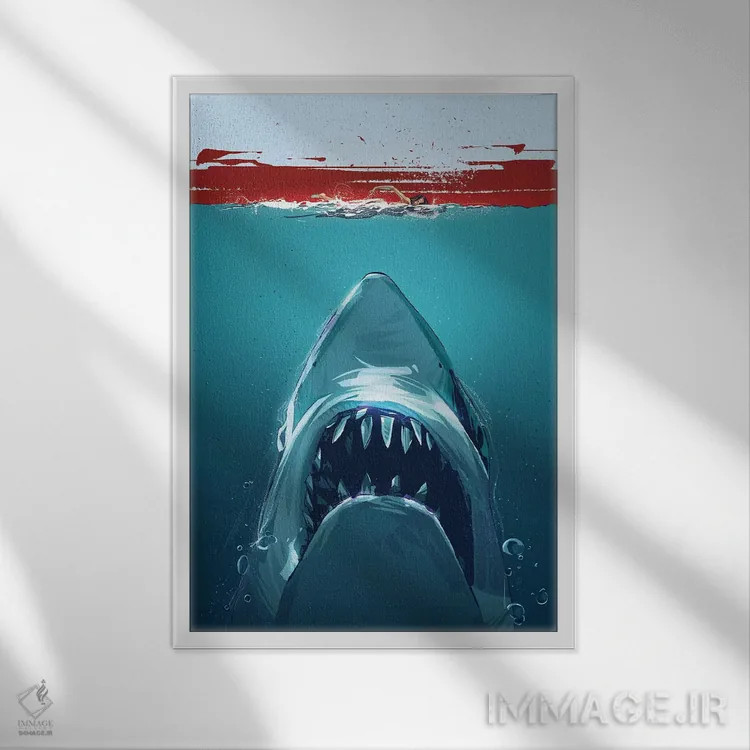 تابلو آروارهها (فیلم) اثر نیکیتا آباکوموف - نمای قابدار سفید
