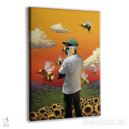 تابلو پسر گل اثر نیکیتا آباکوموف - نمای پرسپکتیو محصول