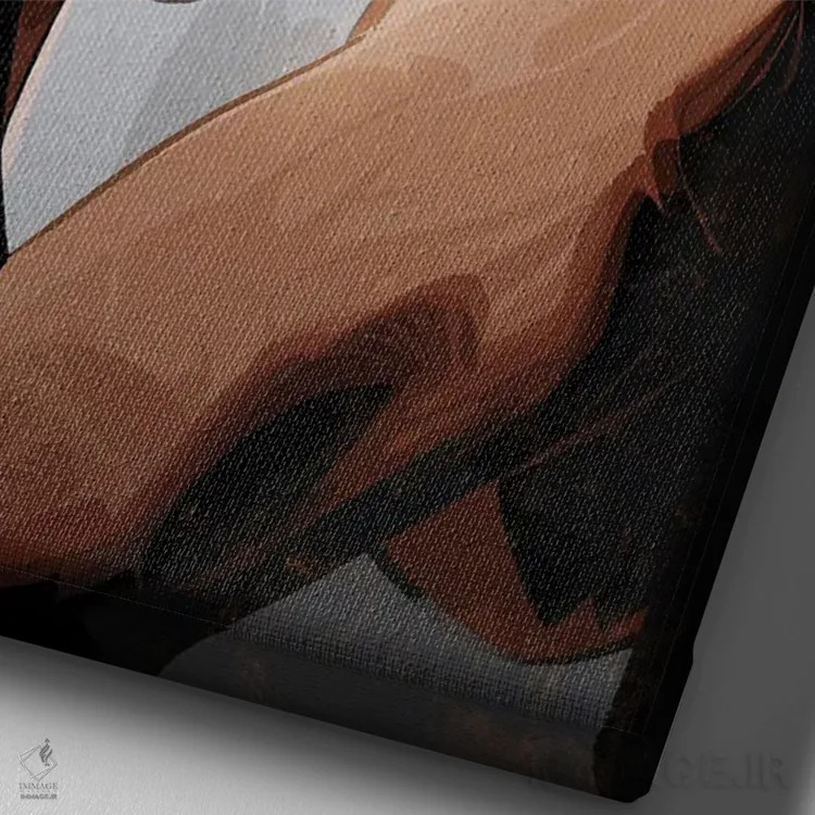 تابلو جانسخت ۱ (فیلم) اثر نیکیتا آباکوموف - نمای نزدیک بافت بوم