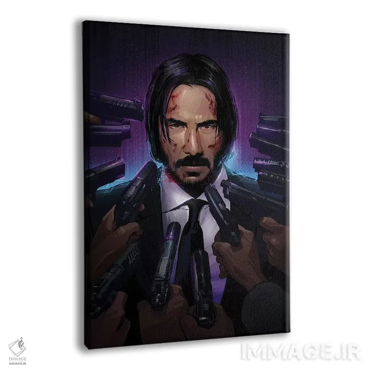 تابلو جان ویک (فیلم) اثر نیکیتا آباکوموف - نمای پرسپکتیو محصول