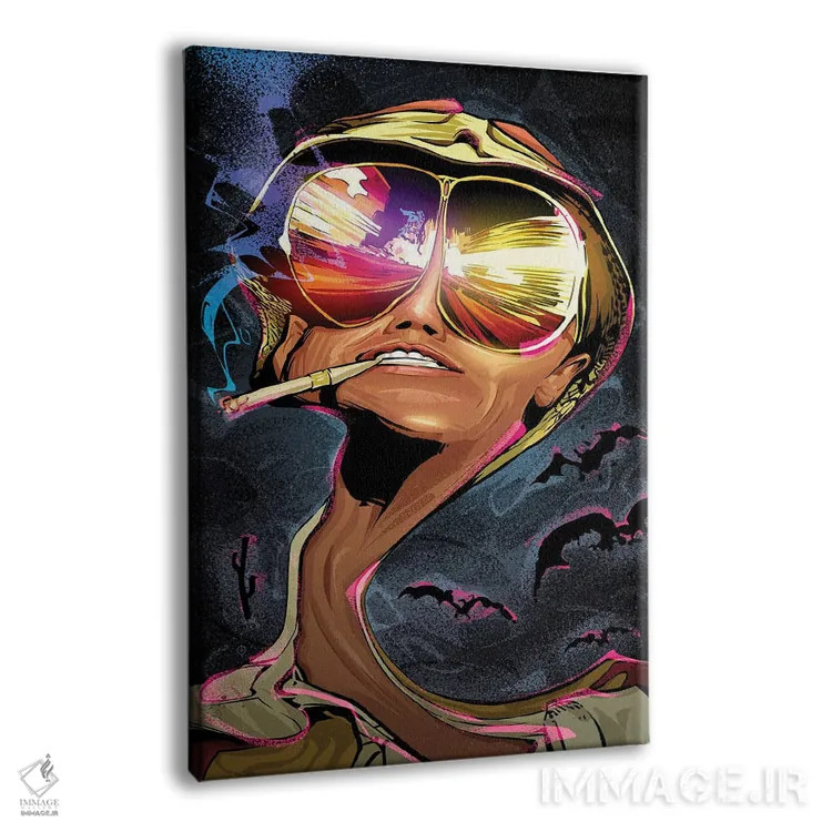 تابلو شب ترس و نفرت اثر نیکیتا آباکوموف - نمای پرسپکتیو محصول