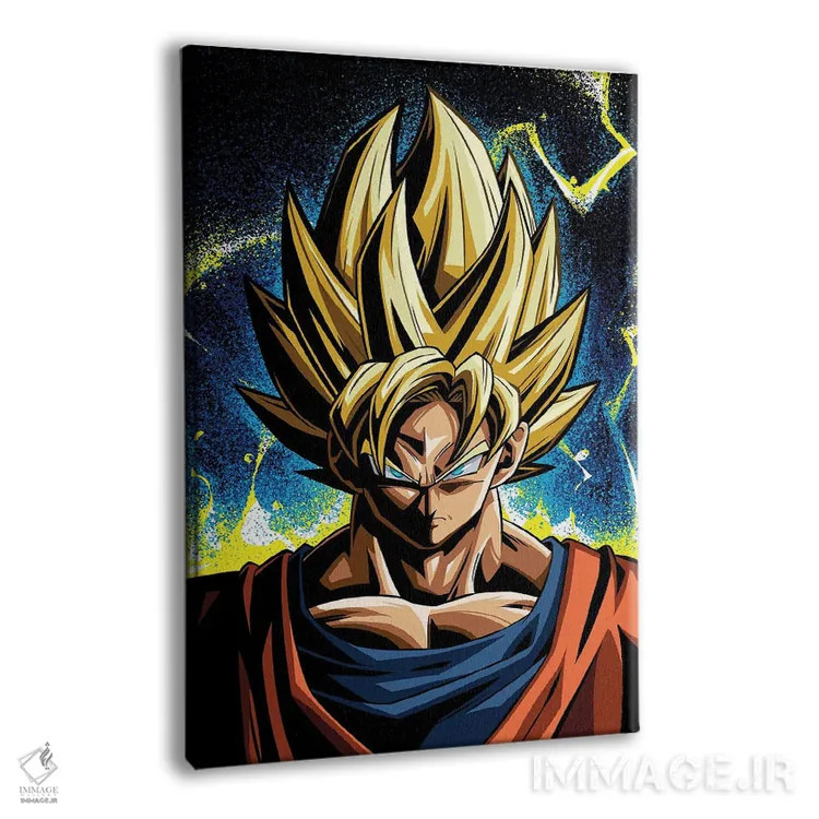 تابلو گوکو (دراگون بال) اثر نیکیتا آباکوموف - نمای پرسپکتیو محصول