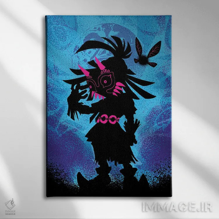 تابلو روح کودک اثر نیکیتا آباکوموف - نمای روبهرو روی دیوار