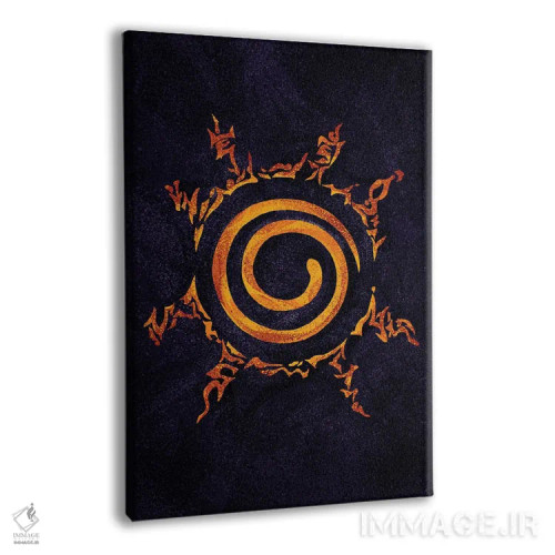 تابلو مهر و موم ناروتو (انیمه) اثر نیکیتا آباکوموف - نمای پرسپکتیو محصول