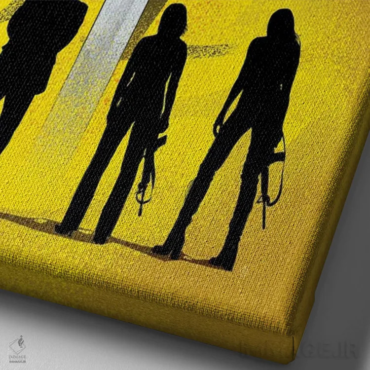 تابلو بکش بیل بکش اثر نیکیتا آباکوموف - نمای نزدیک بافت بوم