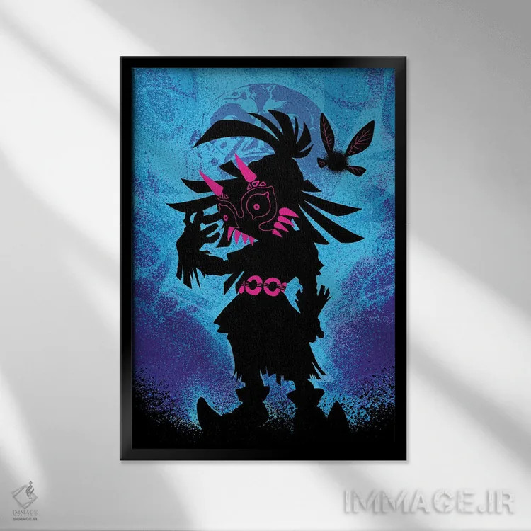 تابلو روح کودک اثر نیکیتا آباکوموف - نمای قابدار مشکی