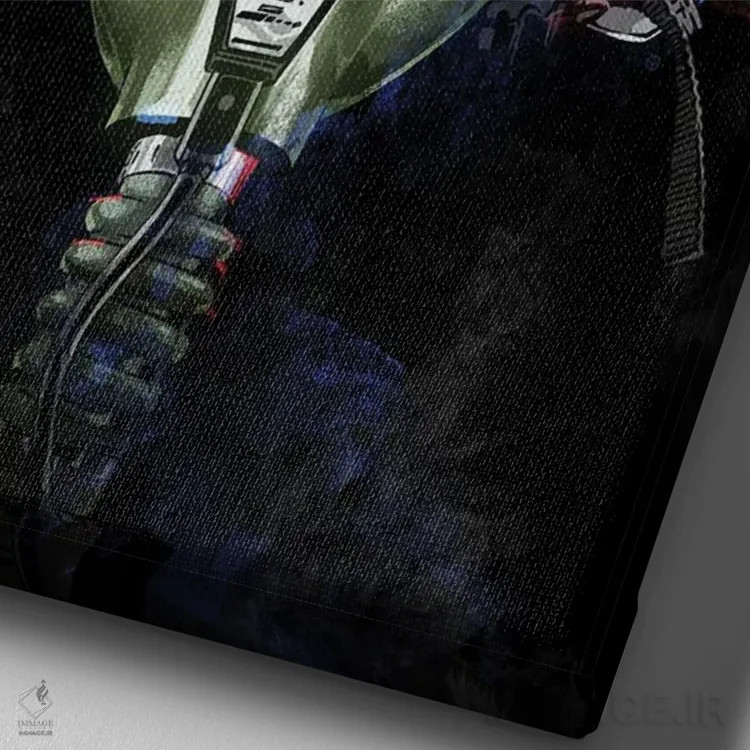 تابلو تاپ گان: ماوریک اثر نیکیتا آباکوموف - نمای نزدیک بافت بوم