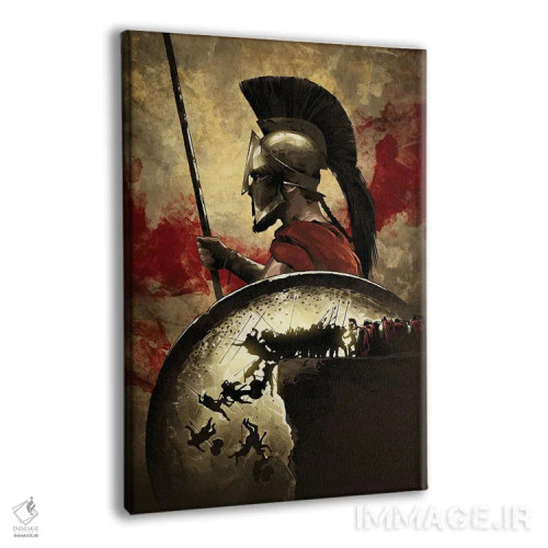 تابلو ۳۰۰ اسپارتا (فیلم) اثر نیکیتا آباکوموف - نمای پرسپکتیو محصول