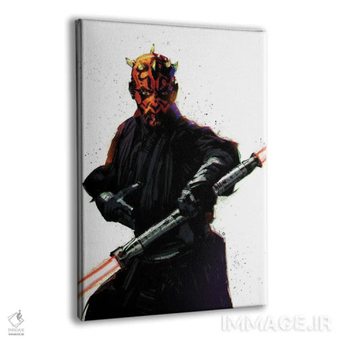 تابلو دارت ماول (جنگ ستارگان) اثر نیکیتا آباکوموف - نمای پرسپکتیو محصول