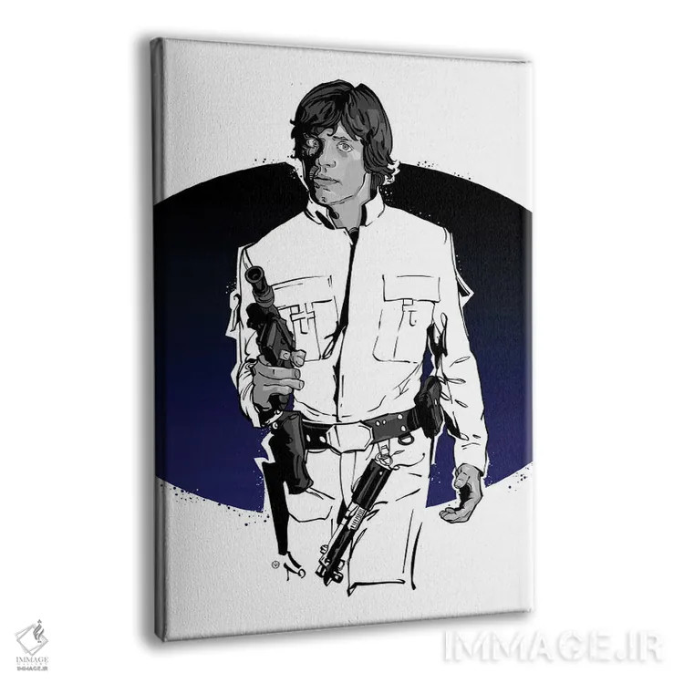 تابلو لوک اسکایواکر (جنگ ستارگان) اثر نیکیتا آباکوموف - نمای پرسپکتیو محصول