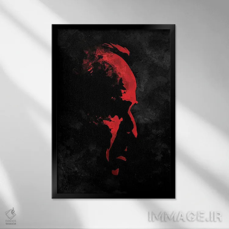 تابلو نمای横ک پدرخوانده اثر نیکیتا آباکوموف - نمای قابدار مشکی