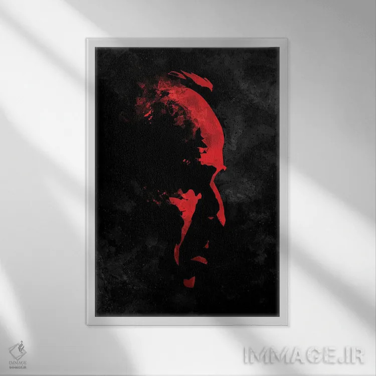 تابلو نمای横ک پدرخوانده اثر نیکیتا آباکوموف - نمای قابدار سفید