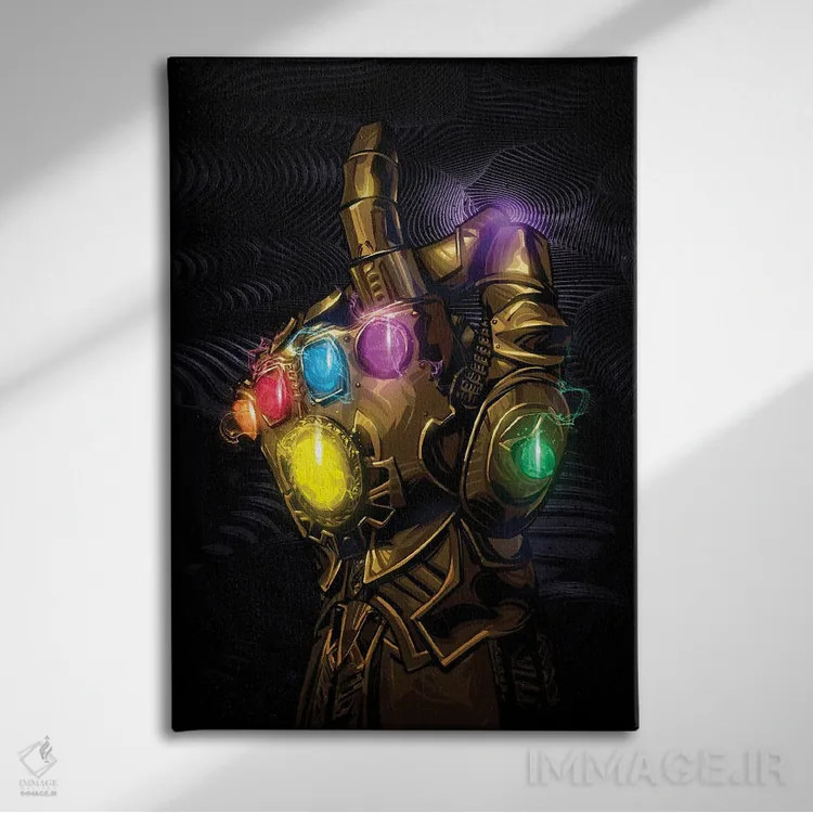 تابلو نابودی اثر نیکیتا آباکوموف - نمای روبهرو روی دیوار