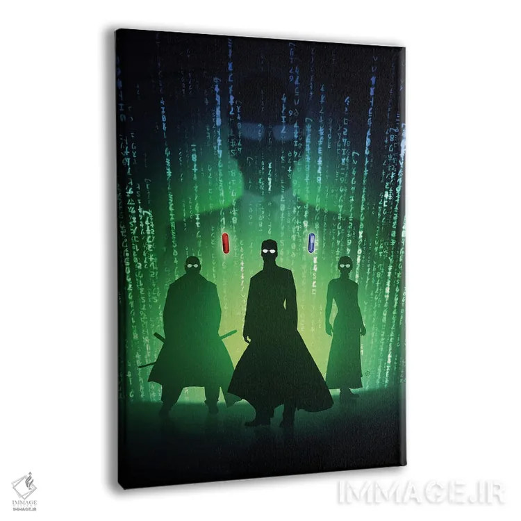 تابلو ماتریکس رستاخیزها اثر نیکیتا آباکوموف - نمای پرسپکتیو محصول